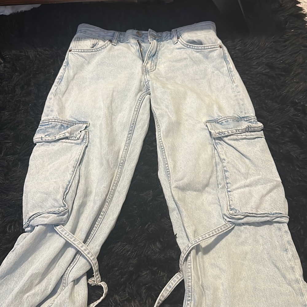 Zara cargo jeans